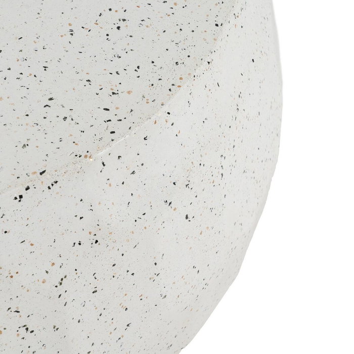 Ixia Mesa de Centro Beige Cemento 92 x 92 x 45 cm
