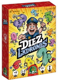 FALOMIR JUEGOS Diez Ladrones Juego de Mesa