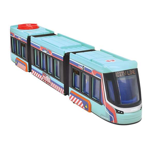 Smoby Tranvía de Juguete de Plástico Siemens, 41 cm, para Niños a Partir de 36 Meses