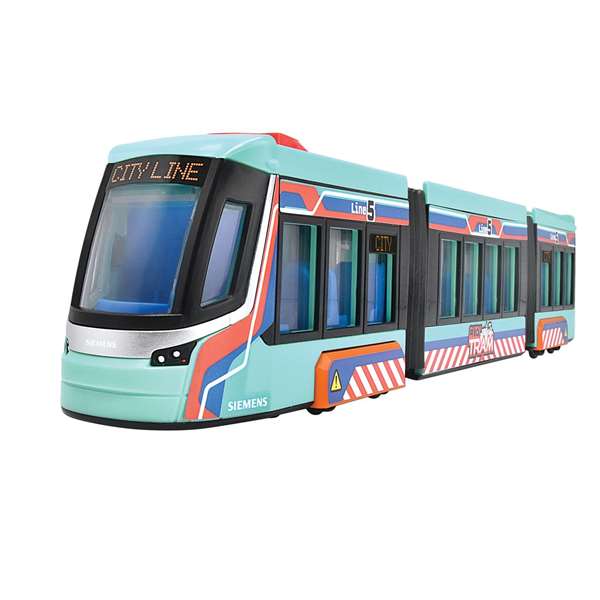 Smoby Tranvía de Juguete de Plástico Siemens, 41 cm, para Niños a Partir de 36 Meses