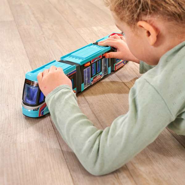 Smoby Tranvía de Juguete de Plástico Siemens, 41 cm, para Niños a Partir de 36 Meses