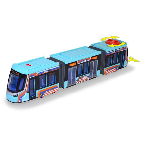 Smoby Tranvía de Juguete de Plástico Siemens, 41 cm, para Niños a Partir de 36 Meses