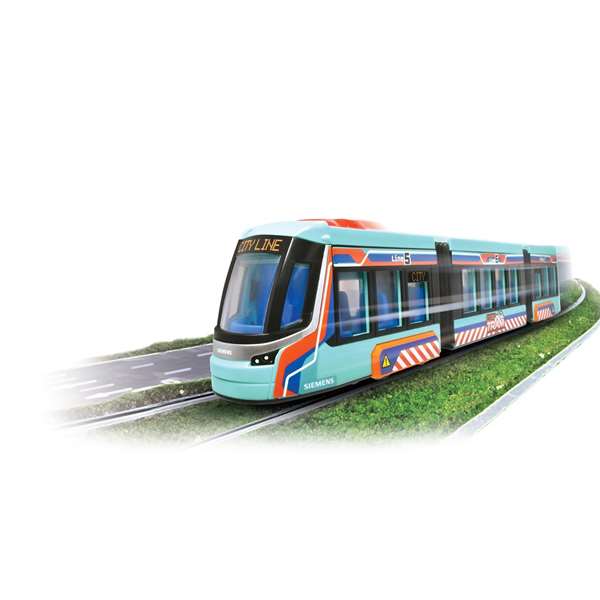 Smoby Tranvía de Juguete de Plástico Siemens, 41 cm, para Niños a Partir de 36 Meses