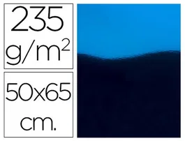 Liderpapel Cartulina Metalizada Azul 50x65 cm 235g/m2