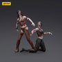 Zombie Pack de 2 Figuras Dark Source Female wrestlers 8 cm