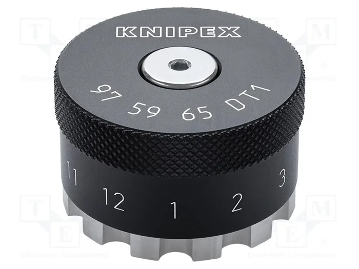 KNIPEX Posicionador 26AWG÷10AWG para DRC, DT y HD KNIPEX Posicionador 26AWG÷10AWG para DRC, DT y HD