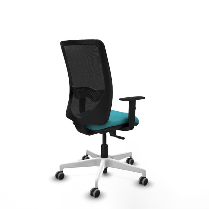 PIQUERAS Y CRESPO Silla de oficina Zulema con mecanismo Sincro, Turquesa y Negro PIQUERAS Y CRESPO Silla de oficina Zulema con mecanismo Sincro, Turquesa y Negro