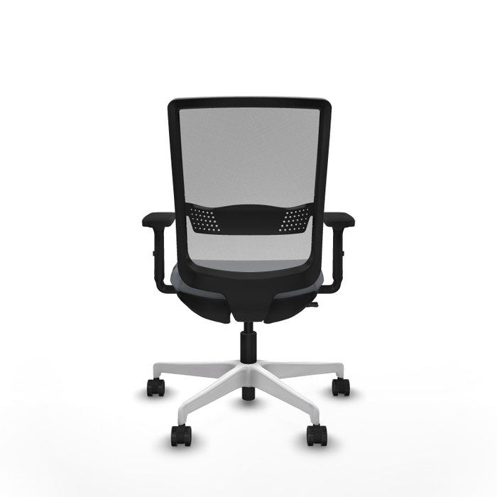 PIQUERAS Y CRESPO Silla de oficina Haches Gris con mecanismo Sincro/Traslack
