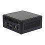 ASRock Barebone NUC BOX-8640U/EU/AI 4X4 Box con Procesador AMD Ryzen 5 8640U, Gráficos Radeon 760M, Mini PC SFF, 2x HDMI 2.1, 2x Ethernet, 2x M.2, Sin RAM/SSD