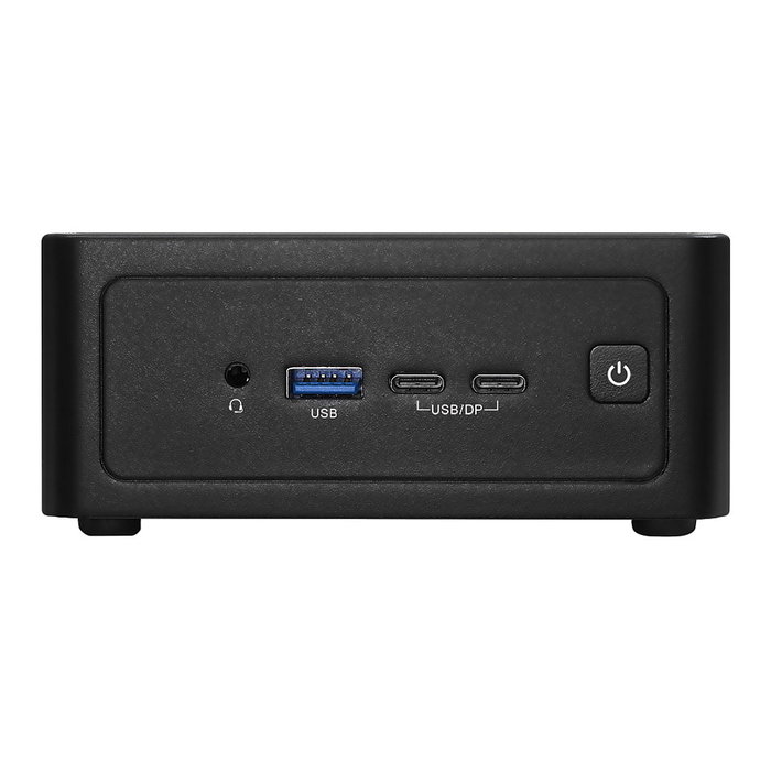 ASRock Barebone NUC BOX-8640U/EU/AI 4X4 Box con Procesador AMD Ryzen 5 8640U, Gráficos Radeon 760M, Mini PC SFF, 2x HDMI 2.1, 2x Ethernet, 2x M.2, Sin RAM/SSD