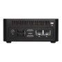 ASRock Barebone NUC BOX-8640U/EU/AI 4X4 Box con Procesador AMD Ryzen 5 8640U, Gráficos Radeon 760M, Mini PC SFF, 2x HDMI 2.1, 2x Ethernet, 2x M.2, Sin RAM/SSD