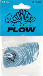 DUNLOP Tortex Flow 1.00 mm Pack de 12 Púas para Guitarra