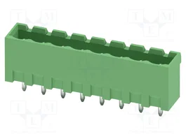 PHOENIX CONTACT MSTBVA2.5/8-G Bloque de bornas desmontable de alimentación, 8 pines, verde