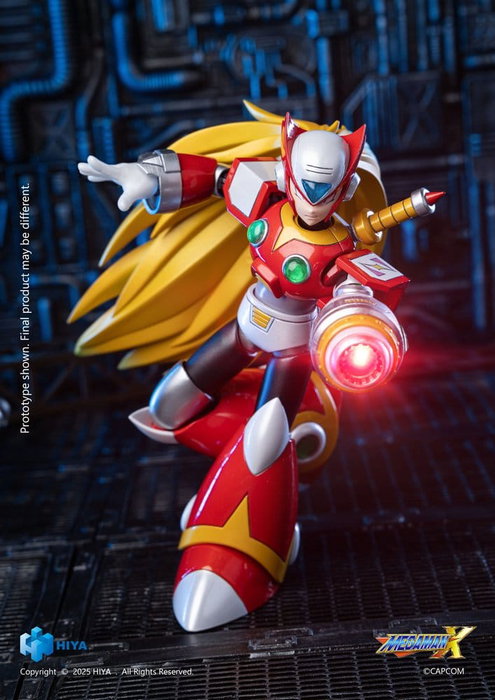 Hiya Toys Mega Man X Figura Exquisite Basic Zero 15 cm