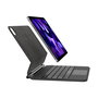 Belkin Carcasa con Teclado Pro para iPad Air y iPad Pro 11 Pulgadas (Modelos M2) con Cierre Magnético, Negro