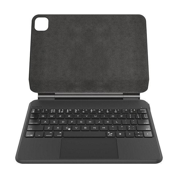 Belkin Carcasa con Teclado Pro para iPad Air y iPad Pro 11 Pulgadas (Modelos M2) con Cierre Magnético, Negro