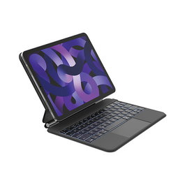 Belkin Carcasa con Teclado Pro para iPad Air y iPad Pro 11 Pulgadas (Modelos M2) con Cierre Magnético, Negro
