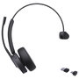 Yealink BH70 Mono Teams Auricular Bluetooth Diadema Monoaural Negro, Oficina y Call Center, USB-C/USB-A, BT 5.2, 43h Autonomía, Cancelación de Ruido, Referencia: BH70
