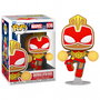 Funko Pop Capitana Marvel Navidad Galleta Jengibre Figura Vinilo 9cm Marvel