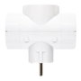 Simon Adaptador triple lateral schuko 2p+t 16a 250v~, blanco