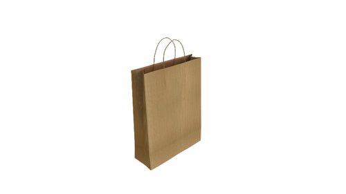 Bolsa De Papel Andina Kraft Verjurado 32X40X14 Cm Reciclado/Natural Paquete De 50 Bolsa De Papel Andina Kraft Verjurado 32X40X14 Cm Reciclado/Natural Paquete De 50