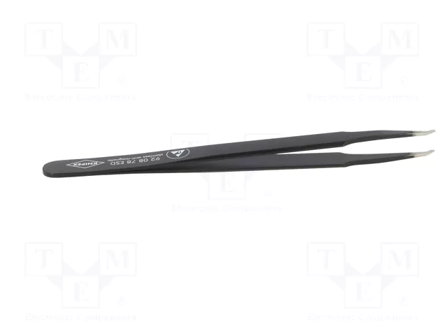 KNIPEX Pinza acodada ESD de precisión