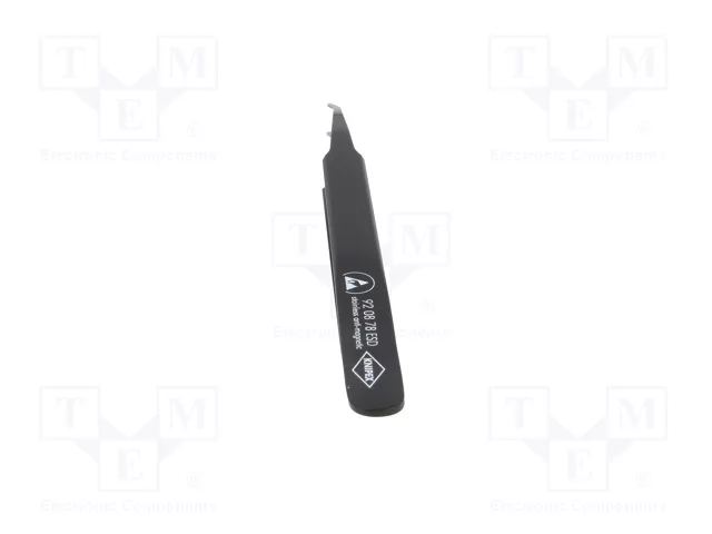 KNIPEX Pinza acodada ESD de precisión
