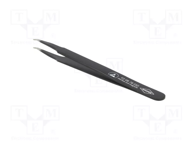 KNIPEX Pinza acodada ESD de precisión