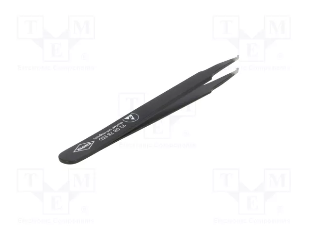 KNIPEX Pinza acodada ESD de precisión