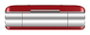 Maxcom MM 835L Teléfono Móvil con Tapa Rojo, Pantalla 3.5", Cámara 0.3 MP, Dual SIM