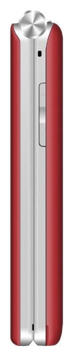 Maxcom MM 835L Teléfono Móvil con Tapa Rojo, Pantalla 3.5", Cámara 0.3 MP, Dual SIM