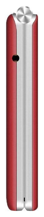 Maxcom MM 835L Teléfono Móvil con Tapa Rojo, Pantalla 3.5", Cámara 0.3 MP, Dual SIM