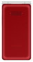 Maxcom MM 835L Teléfono Móvil con Tapa Rojo, Pantalla 3.5", Cámara 0.3 MP, Dual SIM