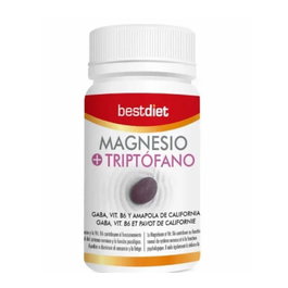 BESTDIET Magnesio con Triptófano Cápsulas Pack 30 Unidades