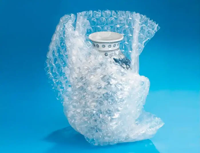 Liderpapel ecouse Plástico Burbuja 1x50m con 30% Plástico Reciclado para Embalaje y Protección