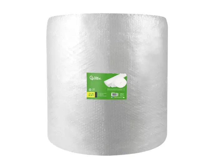 Liderpapel ecouse Plástico Burbuja 1x50m con 30% Plástico Reciclado para Embalaje y Protección