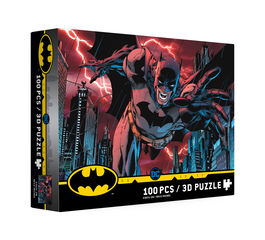 Sd toys Puzle 100 Piezas Batman Ciudad Efecto 3D Lenticular