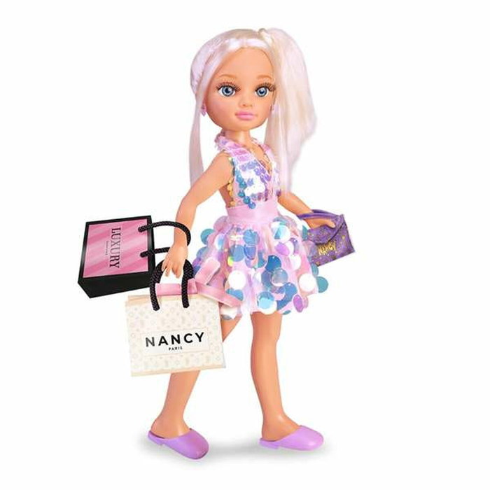Famosa Muñeca Nancy Un Día de Compras 42 cm Incluye Coche