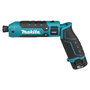 Makita TD023DSE Atornillador de impacto angular con función de plegado, 7.2 V
