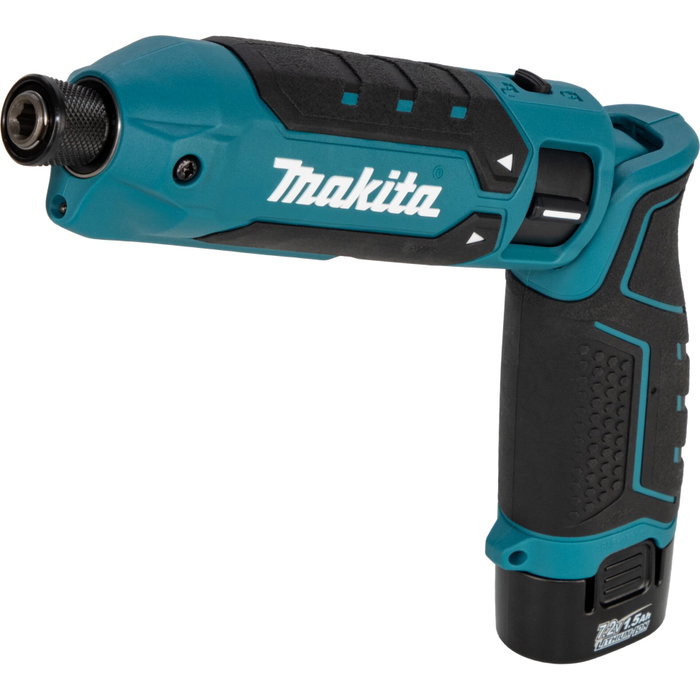 Makita TD023DSE Atornillador de Impacto Angular 7,2 V con 2 Baterías