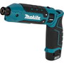 Makita TD023DSE Atornillador de Impacto Angular 7,2 V con 2 Baterías