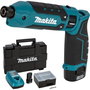 Makita TD023DSE Atornillador de Impacto Angular 7,2 V con 2 Baterías