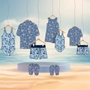 Vestido Stitch Azul 6 Años