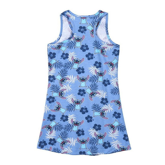 Vestido Stitch Azul 6 Años