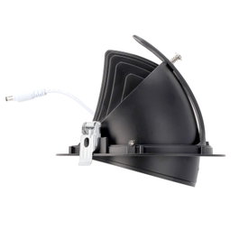 Foco Downlight LED 40W Orientable 4000Lm 4200K Negro UGR17
