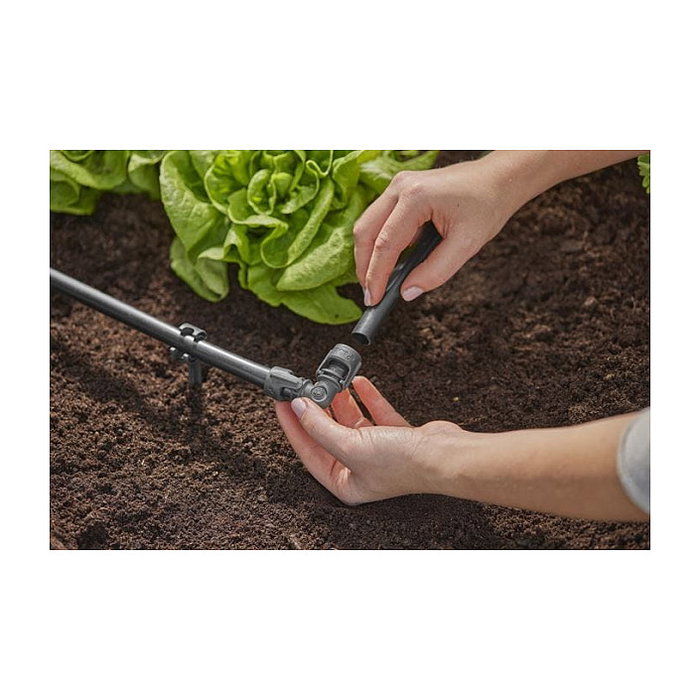 GARDENA MDS L-Stück 13 mm (1/2 pulgada) 2 unidades de conexión en L de piezas y conectores GARDENA MDS L-Stück 13 mm (1/2 pulgada) 2 unidades de conexión en L de piezas y conectores