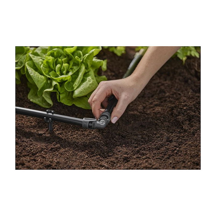 GARDENA MDS L-Stück 13 mm (1/2 pulgada) 2 unidades de conexión en L de piezas y conectores GARDENA MDS L-Stück 13 mm (1/2 pulgada) 2 unidades de conexión en L de piezas y conectores