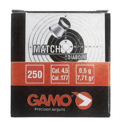 GAMO Plomillos Diabolo Match Calibre 4.5x250