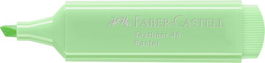 Marcador Fluor Faber-Castell Textliner 1546 Pastel Verde Claro (Set de 10)