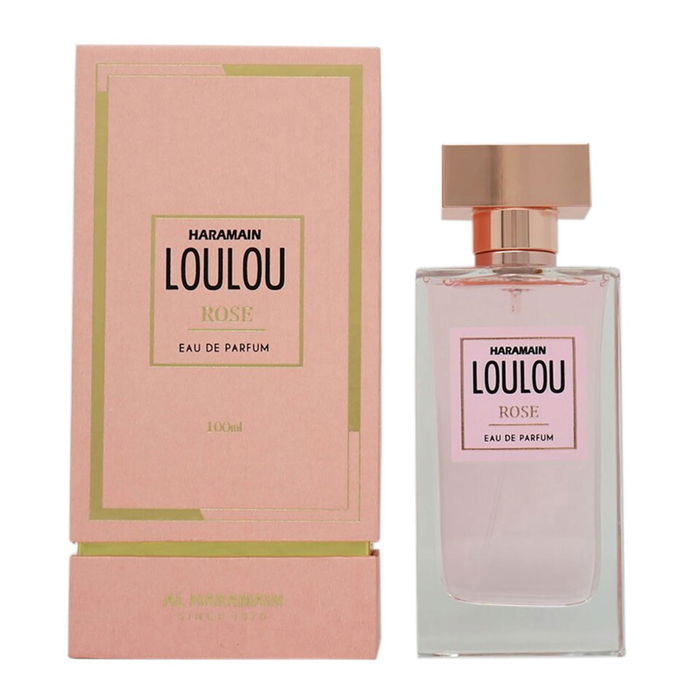 Al Haramain Loulou Rose Eau de Parfum para Mujer, 100 ml Vaporizador Al Haramain Loulou Rose Eau de Parfum para Mujer, 100 ml Vaporizador